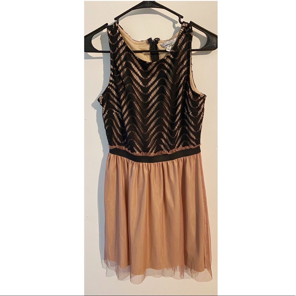 ⁣✧ Speeckless | Peach Short Dress